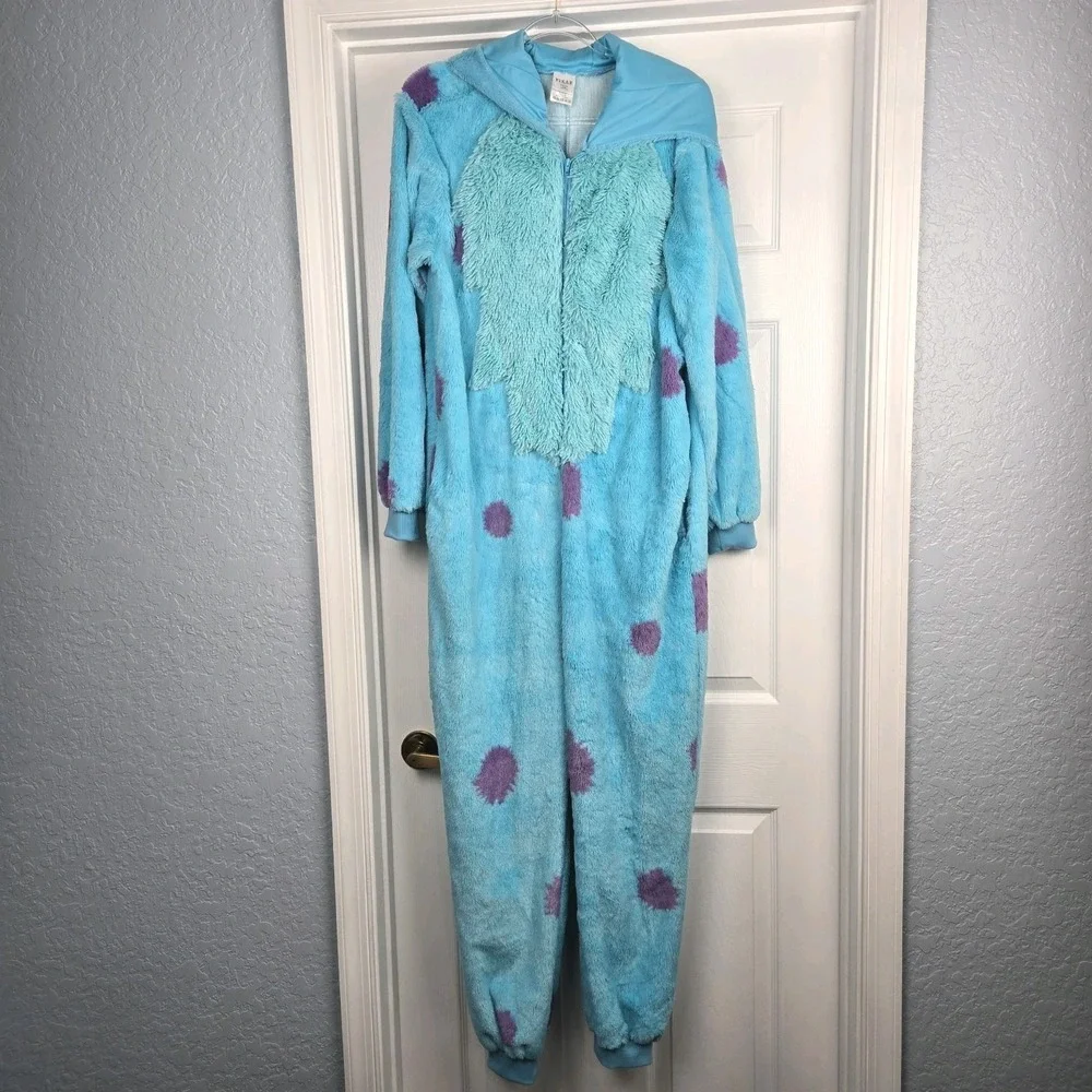 Monsters Inc Sulley Adult Costume Size S/M Disney Pixar Spirit Halloween - Picture 10 of 11